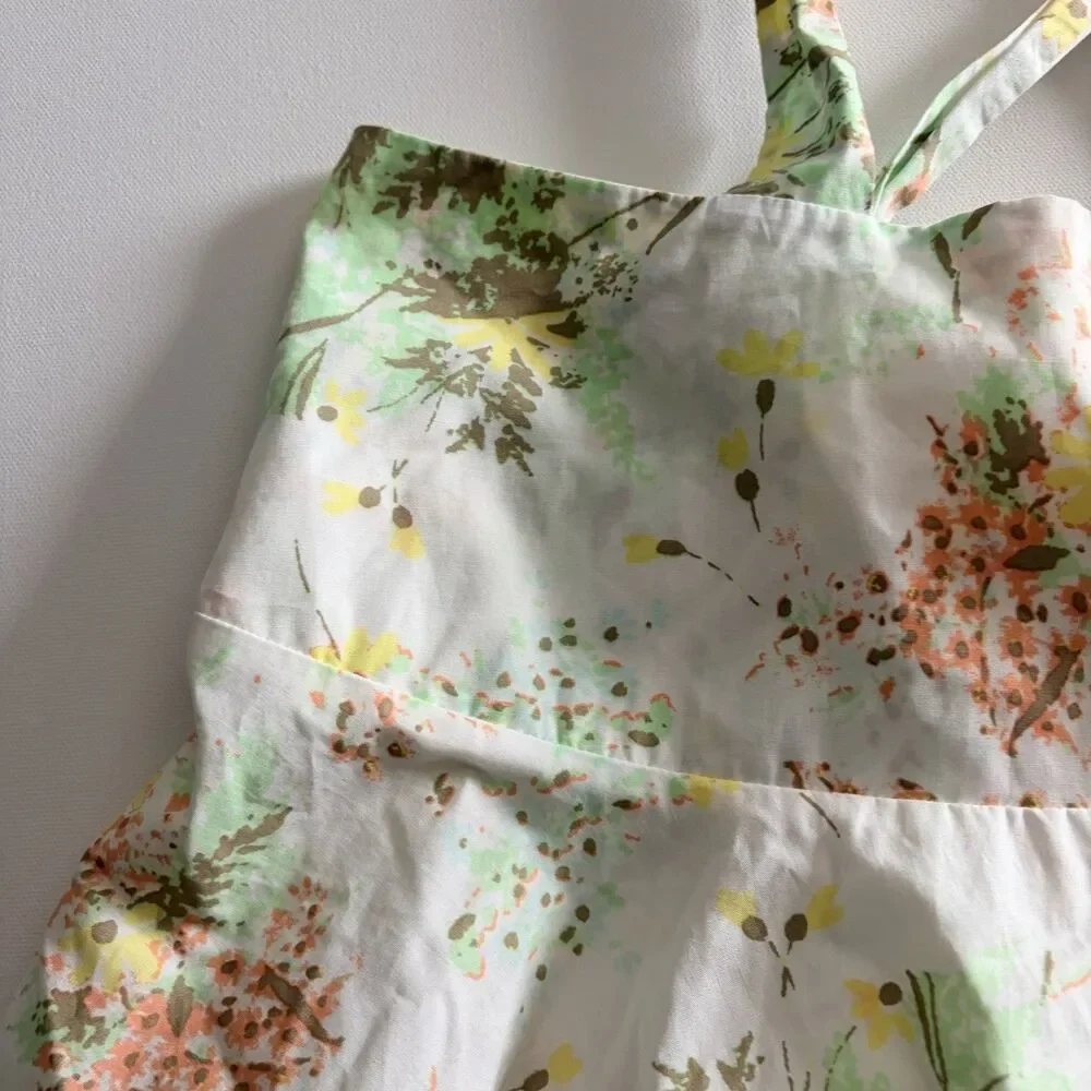 NWT Let The Sunshine In Printed Mini Dress in Light Combo Free People Medium - Picture 4 of 16